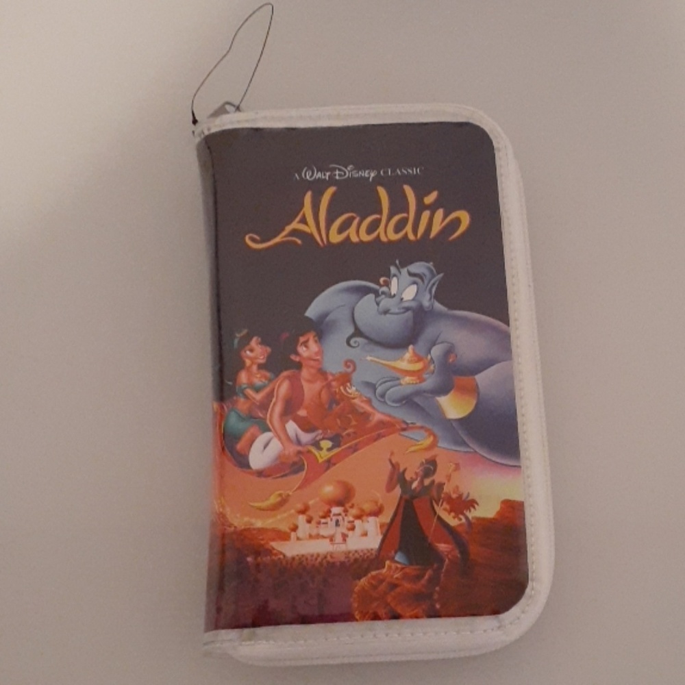 Disney Aladdin VHS Wallet